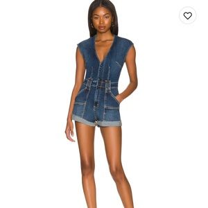 Free people CRVY Lolita playsuit